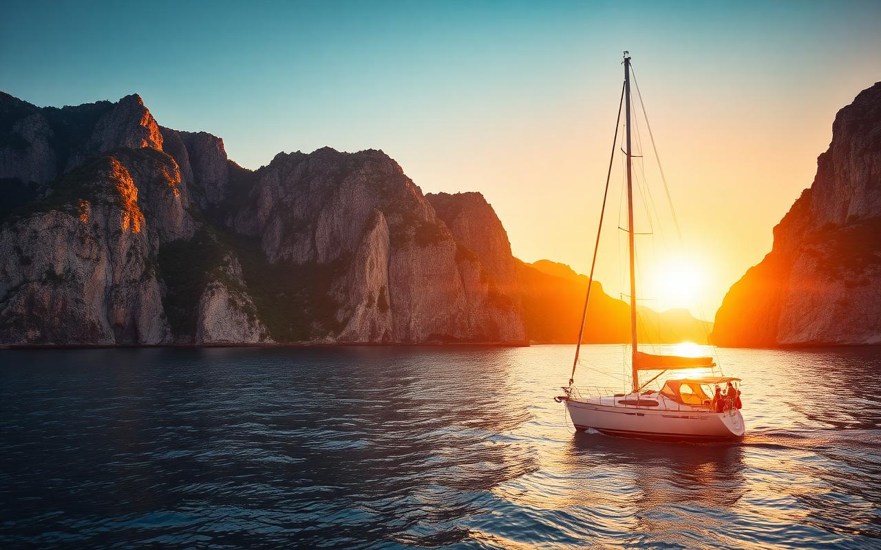 Mediterranean cruising routes